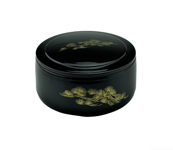 Lacquer Chirash Sushi Container w/Lid, 6-1/2