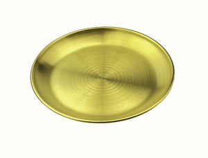 Titanium Round Plate, 7-7/8"D
