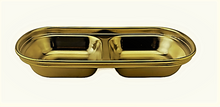 Titanium Gold 2-Compartment Sauce Plate, 6-1/8"