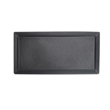 10 x 5’’ Black Porcelain Rectangular Plate