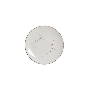 8’’ Coupe Plate Splash Blanch