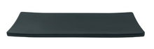 Matte Black Melamine Rectangular Plate, Made in Korea