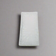 8-1/2" x 4-3/8" x 1"H RECT. PLATE Natural Series Light Blue