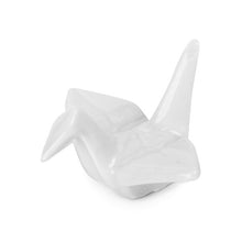 2-inch White Ceramic Crane Chopstick Rest — A11885