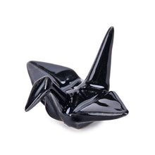 2-inch Black Ceramic Crane Chopstick Rest — A11885-BK
