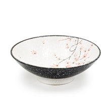 Pink Floral Ceramic Bowl — 48 oz (PT595-YM)