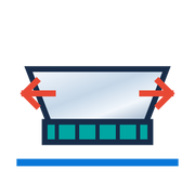 Non-slip surface feature icon