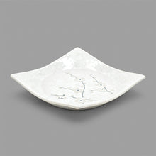 5.35″ White Sakura Ceramic Square Plate