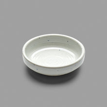 3.56″ White Speckled Melamine Round Coupe Dish