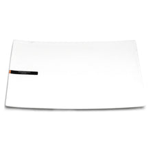 12-2/3" Rectangular Plate, White