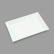 10¼″ × 7″ White Porcelain Rectangular Plate
