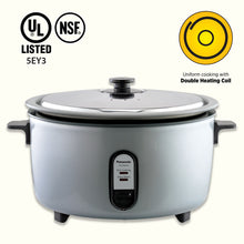 PA RICE COOKER & Warm 30CUP w/NSF Al. Pan