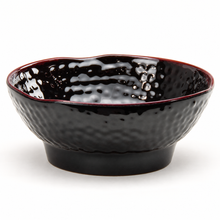 3708TM Low oblique hammered bowl