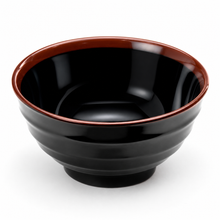 Melamine Donburi Bowl 6-3/4", Tenmoku, Product view