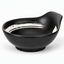 JX551-E Handled porcelain sauce bowl hero