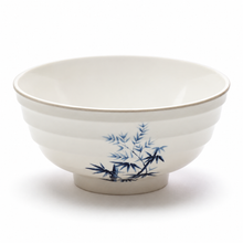 Melamine Round Bowl 6-1/4", Bamboo, Angled empty product view