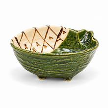 Japanese Large Bowl - 9.75"L x 8"W x 3.75"H, Green exterior product view