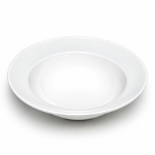 10½″ White Ceramic Wide-Rim Pasta Bowl — 7″ Inside Diameter, Whole product studio product view