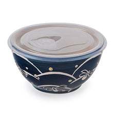 7″ Ceramic Bowl with Lid — 42 oz, Product view