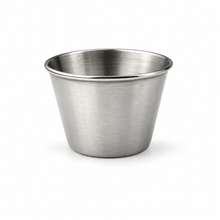 Satin Stainless Steel Sauce Bowl Round 2-3/8"D, Product view
