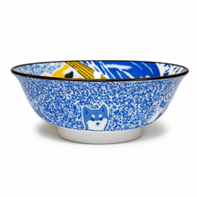 Ceramic Bowl — 48 fl. oz., Low Shiba-face product view
