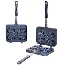 15″ Aluminum Mini Taiyaki Maker with Four Fish Molds