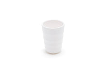 14 oz White Banded Teacup