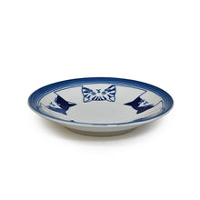 5½″ Blue & White Cat Ceramic Plate — YG25-CT1