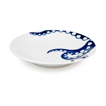 5½″ Blue & White Octopus Ceramic Plate