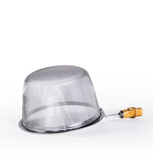 73–79 mm Stainless Steel Tea Strainer with Bamboo Handle