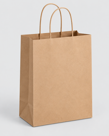 Brown Kraft Paper Bag 250pcs 10x5x13"