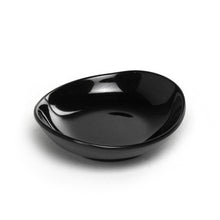 3½″ Black Melamine Round Soy Sauce Plate