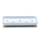 Melamine Sushi Case Plate (White) 8-3/4X5"