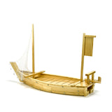 Wooden Sushi Boat w/Net 29.5"