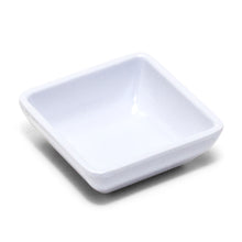 3″ White Melamine Square Sauce Dish
