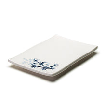 Melamine Rectangular Plate 8-3/8"X5-5/8", Bamboo