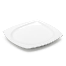 7″ White Ceramic Square Plate — A001-52-02
