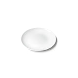 6-7/8" Round Plate, White Ceramic