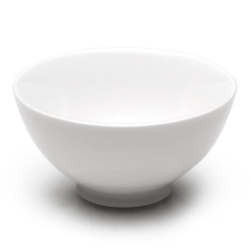 4-1/2"D Rice Bowl, White Ceramic