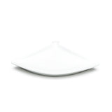 9-3/8"x7-1/4" Fan Plate , White Ceramic