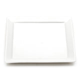 5-1/4" Square Plate, White Ceramic