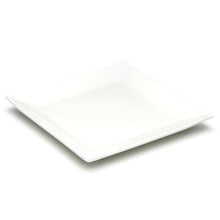 10¾″ White Ceramic Square Plate