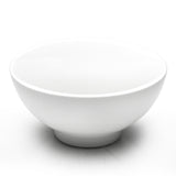 8-7/8"x4-3/8" Noodle Bowl, White Ceramic