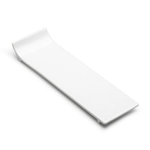 15¾″ × 5″ White Ceramic Rectangular Plate