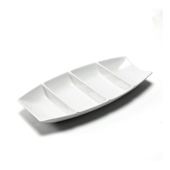 4-Compartment Boat Plate Deep 12