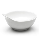 4-3/4"D Tempura Sauce Bowl, White Ceramic