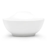 4-3/4"D Tempura Sauce Bowl, White Ceramic