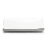 9-1/2"x4-1/4" Rectangular Plate, White Ceramic