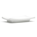 5-7/8"x4" Rectangular Plate, White Ceramic