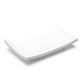 5-7/8"x4" Rectangular Plate, White Ceramic